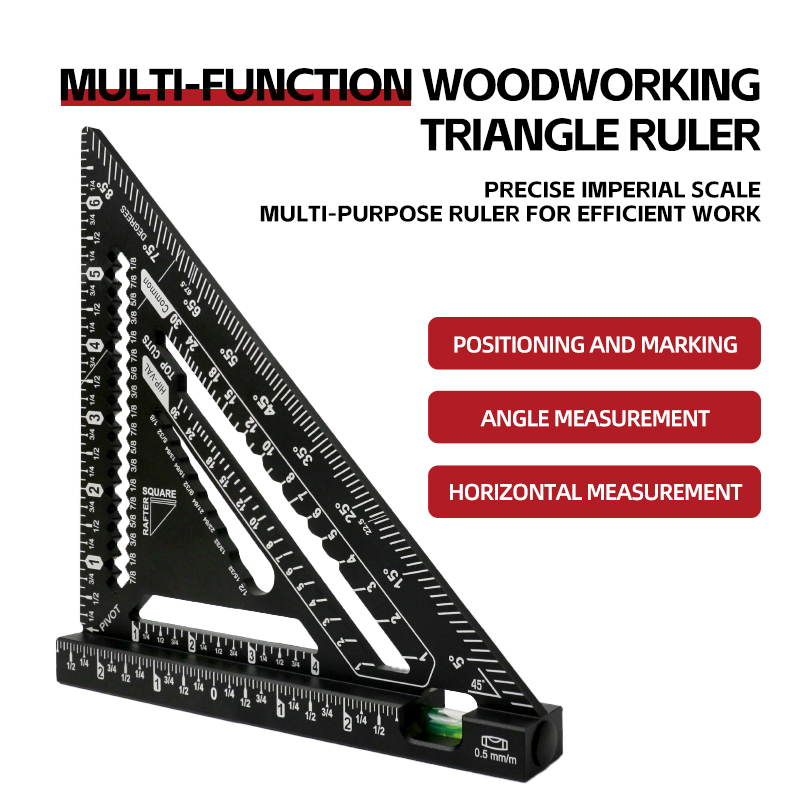 GRT5067 Multi-function woodworking triangle ruler