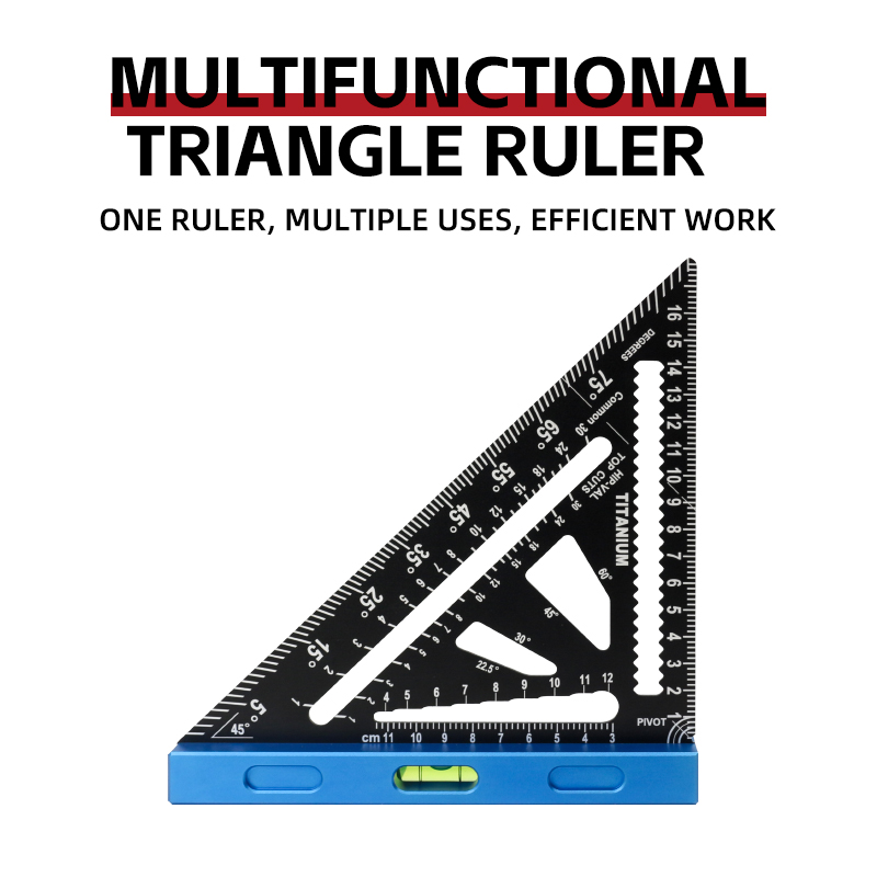 GRT5069 Multi-function woodworking triangle ruler_副本