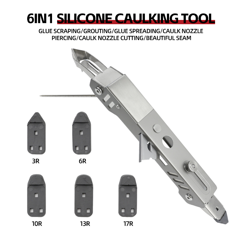 GRT6076--METAL SILICONE CAULKING TOOL